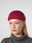 Шапка STETSON арт. 8831101 DOCKER COTTON (малиновый)